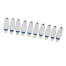 10 Pieces RF Male Connector For TV Coaxial Cable Antenna