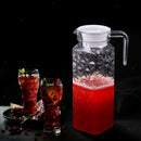 2 Pcs Water Pitcher 1.1Litre Coffee Ice Tea Jar Jugs for Bar Restaurant