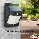 Solar LED Wall Light PIR Motion Sensor Outdoor Garden Security Lamp (80LED)