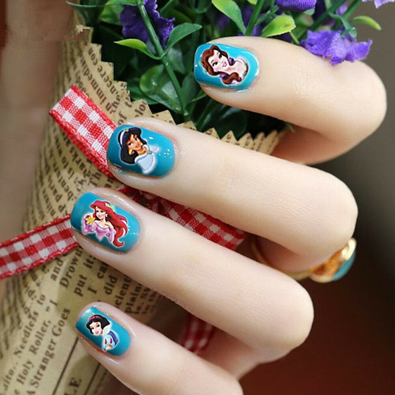 50pcs Water Nail Stickers for Nail Decals DIY Manicure Nail Accessoires