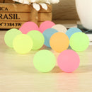 10 Pcs 32mm Luminous High Bounce Ball Glow in the Dark Noctilucent Ball Hot. LJ