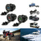 Dual USB Motorcycle Car LED Charger Socket Voltage Voltmeter Panel 12V 3.1A
