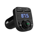 HY-82 Dual USB Car Bluetooth Hands-free MP3 Car Charger FM Transmitter