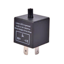 12V 3-Pin LED Adjustable Car Flasher Flash Relay For Turn Signal Light CF13 ME