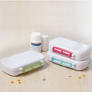 Portable 6 Ss Mini Cross Medicine Drug Box Case Organizer For Travel