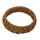 Fashion Handmade Straw Rattan Bracelet Simple Big Round Rattan Bracelet Wom