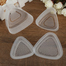2Pcs Transparent Practical Kitchen Bento Decorating Sushi Onigiri Mold Gw