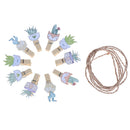 10pcs Cactus Wooden Clip Wedding Wood Clip Cute Photo Wall Clip BX