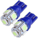 50 PCS T10 Wedge 5SMD 5050 Ice Blue LED Light bulbs W5W 2825 158 192 1 NPK