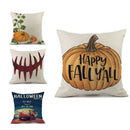 4Pcs/Set Halloween Pillows Cover Decor Pillow Cases Sofa Pumpkin Cushion Co