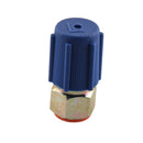 R-12 to R-134a Retrofit Conversion Adapter Fitting 1/4" (7/16 SAE) LOW SIDES