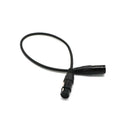 5-Pin Female to 3-Pin Male XLR Turnaround DMX Adapter Connector Cable Lead
