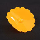 Silicone Large Diamond Cup Cover Heat Resistant Sealed Cups Lid (Orange) A