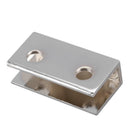 Rectangular 10-12mm Glass Shelf Clip Clamp Holder Support Bracket