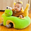 Colorful Baby Learning to Sit Seat Sofa Cover Chair Case No Liner (Frog)
