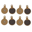 4Pairs Bicycle Bike Cycling Sintered Disc Brake Pads Ceramic+Metal NVP-04