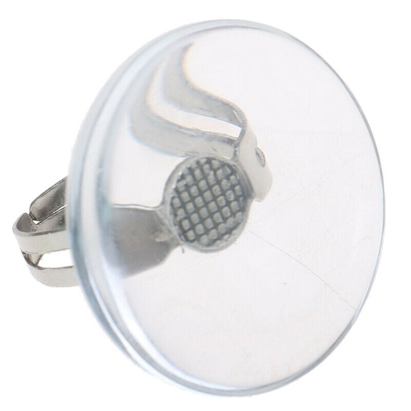 Crystal Glass Ring Glue Holder Individual Eyelash Extension Glue Pallet AdhesiTO