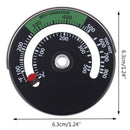 Magnetic Fireplace Stove Thermometer Fire Place Temperature Monitor OZ