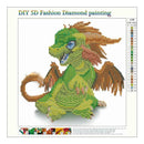 5D Diamond Painting Embroidery DIY Dinosaur Round Rhinestones Cross Stitch