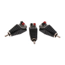 Male Power Balun Connector Adapter Plug Jack Socket For TV Audio Cable