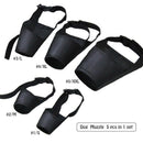 Dog Muzzles Suit,5PCS Adjustable Dog Mouth Cover Anti-biting Barking Muzzle I9V3