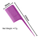 ABS Weave Highlighting Foiling Hair Comb Salon Styling Dyeing Hair Combs