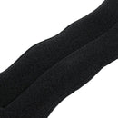 3pcs Black Sponge DIY Hairstyle Hair Ponytail Bun Maker Holder 9" for Lady