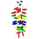 Festival Necklace LED Light Up Plastic Flashlight Christmas Party Bulb  For Kid