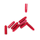 9Pcs Anodised Aluminum Dart Flight Savers /Protectors for Dart Steel Tip Red