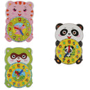 Wood Teaching Sorting Tiger Clock Educational Toys Games for Kids 3 Year Old