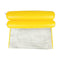 Water Hammock Foldable Inflatable Air Mattress Swimming Pool Beach (Yellow)