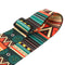 Adjustable Durable Guitar Bass Strap with PU Leather Ends National Style for