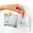 Mini Colorful Wooden Clip Office Supplies Photo Memo Peg Pin Diy Craft Post