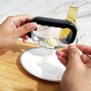 Stainless Steel Garlic Press Chopper Grinding Multi-function Bottle Opener
