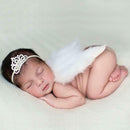 Girls Angel Wings Wing Set Feather Newborn Photography Props