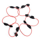 5x 30A 6V-36V Mini Waterproof Amp In Zine Stanard Blade Type Fuse Holder Auto 3C