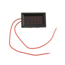 Red LED AC30-500V Digital Voltmeter Voltage Display Panel w/ 2 Wires