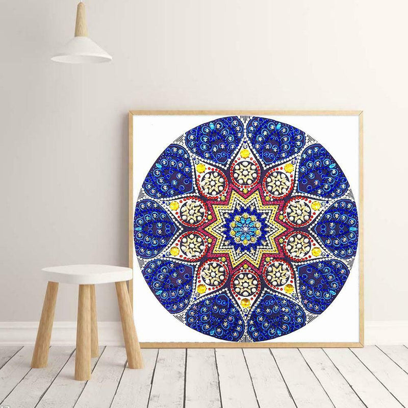 5D DIY Special Shaped Diamond Painting Mandala Cross Stitch Mosaic Kits