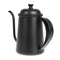 Black Stainless Steel 650ml Coffee Tea Pot Hand Coffee Pot Small Mouth Pot A