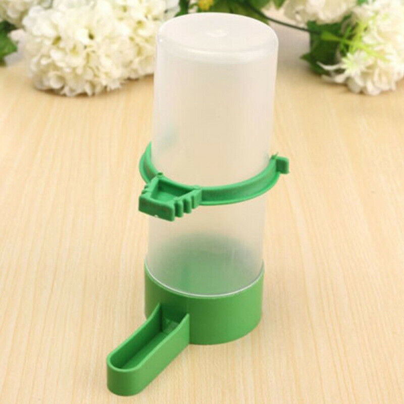 1Pcs Pet Drinker Food Feeder Waterer Clip For Cage Bird Parrot Cockatiel  RJA