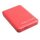 USB3.0 SATA 2.5" SSD HDD External Mobile Hard Disk Storage Drive Red 1T