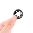 3X(340Pcs Internal Tooth Starlock Washers Quick Speed Locking Washers Push