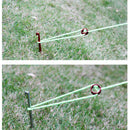 5Pcs Alloy Tent Peg Nail Stake Hook Outdoor Camping Tarp Canopy 6.3 in