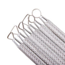 6Pc 12.5cm Aluminum Clay Sculpting Wax Carving Pottery Tool Ceramic Modeling Kit