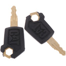 2pcs 5P8500 Heavy Equipment Ignition Loader Dozer Key For Caterpillar