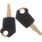 2pcs 5P8500 Heavy Equipment Ignition Loader Dozer Key For Caterpillar