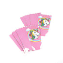 6pcs Prints Popcorn Cup Happy Birthday Party Candy Box for kids Gifts vz JC.