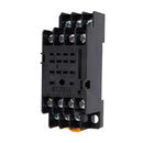 MY4NJ DC 24V Coil Power Relay DIN Rail Mounted 14 Pin 4PDT w Socket