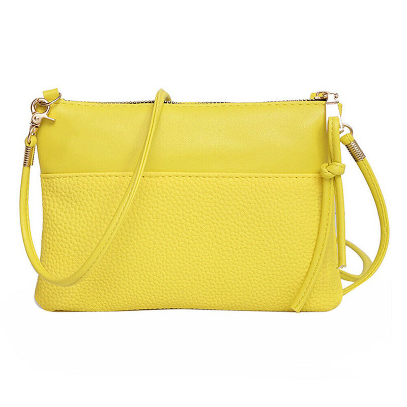 New PU Leather Women Litchee Patern Small Bags Shoulder Bag Crossbody Bag