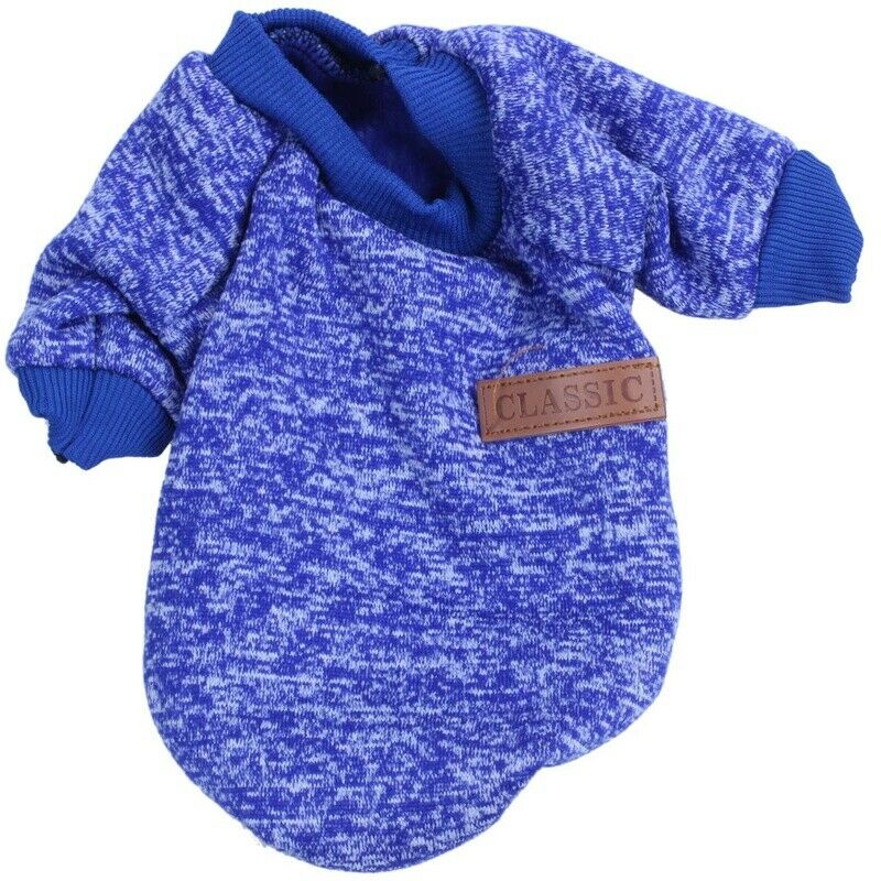 Classic Winter Warm Dog Clothes Puppy Cat Jacket Fashion Soft Sweater Cloth